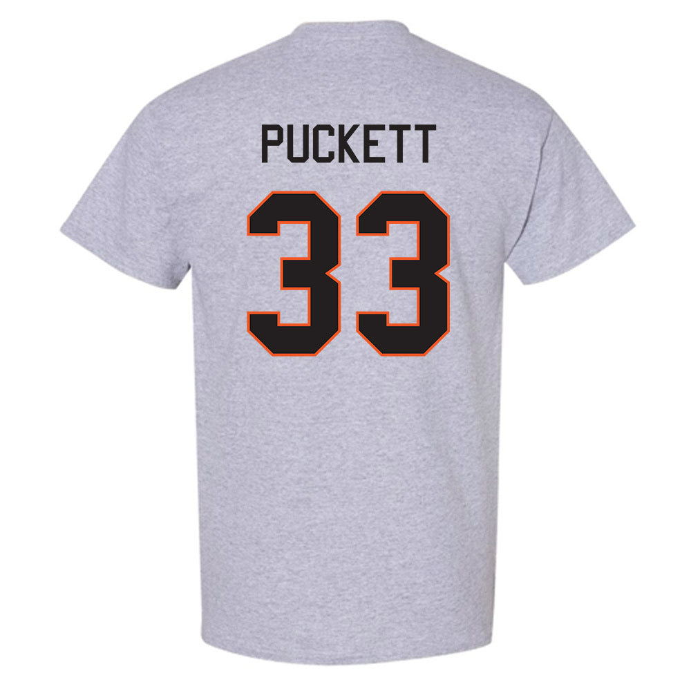 Oklahoma State - NCAA Football : Jack Puckett - Classic Shersey T-Shirt-1