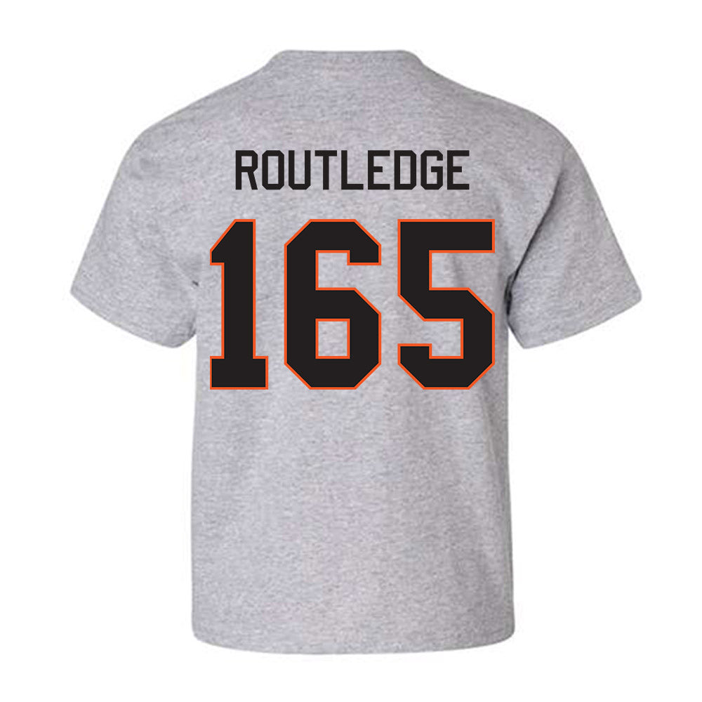Oklahoma State - NCAA Wrestling : Kody Routledge - Classic Shersey Youth T-Shirt-1