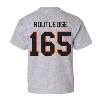 Oklahoma State - NCAA Wrestling : Kody Routledge - Classic Shersey Youth T-Shirt-1