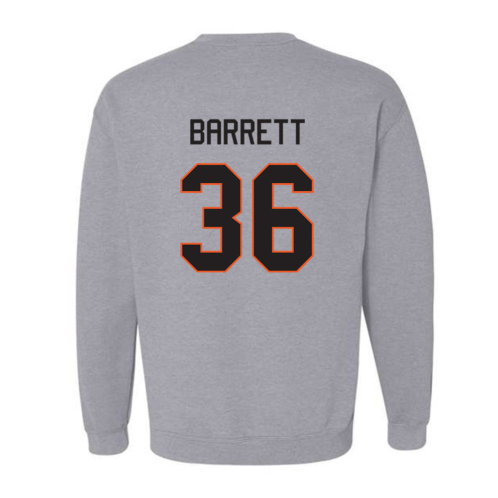 Oklahoma State - NCAA Baseball : Hudson Barrett - Classic Shersey Crewneck Sweatshirt-1