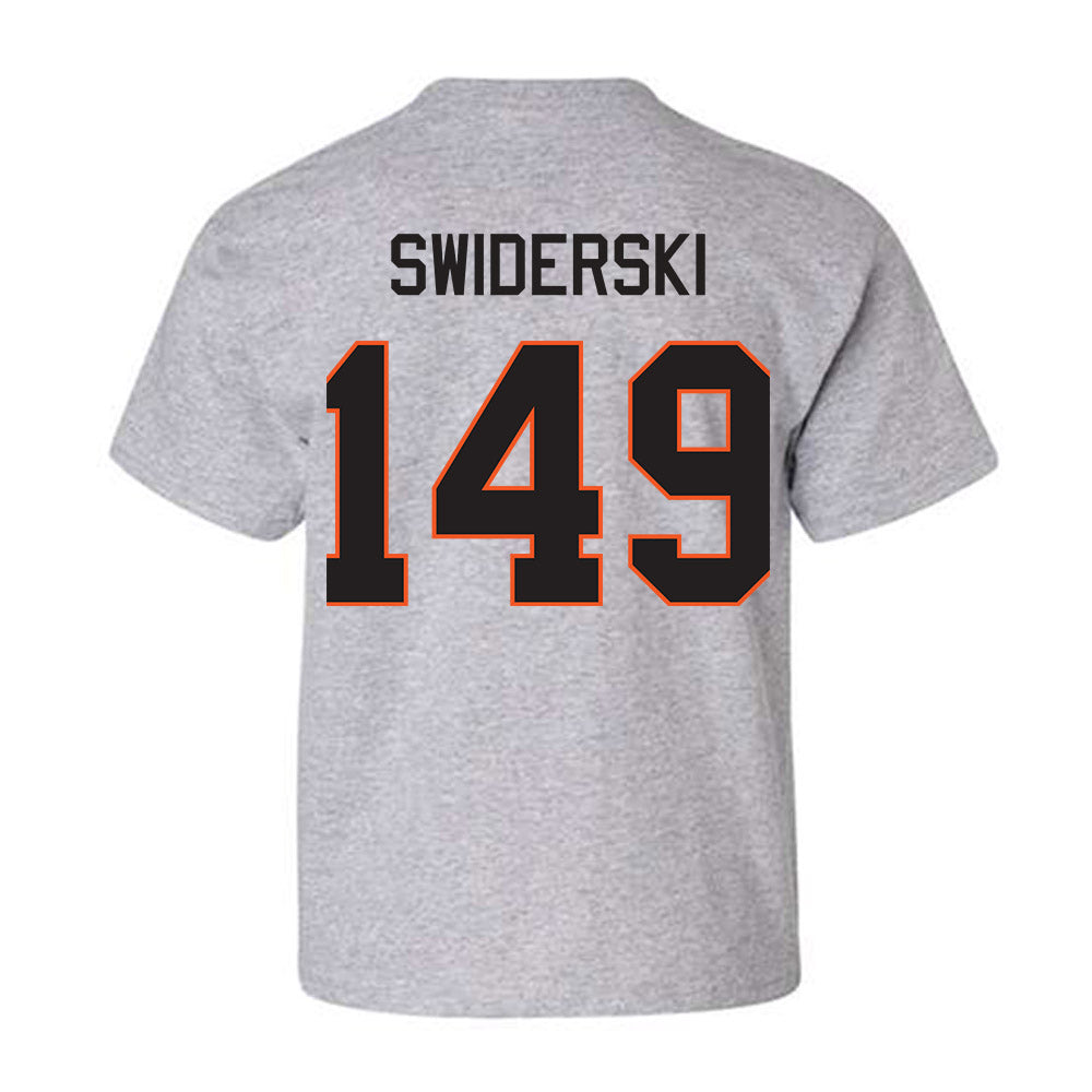 Oklahoma State - NCAA Wrestling : Casey Swiderski - Classic Shersey Youth T-Shirt-1