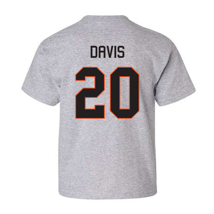 Oklahoma State - NCAA Football : Taurean Davis - Classic Shersey Youth T-Shirt-1