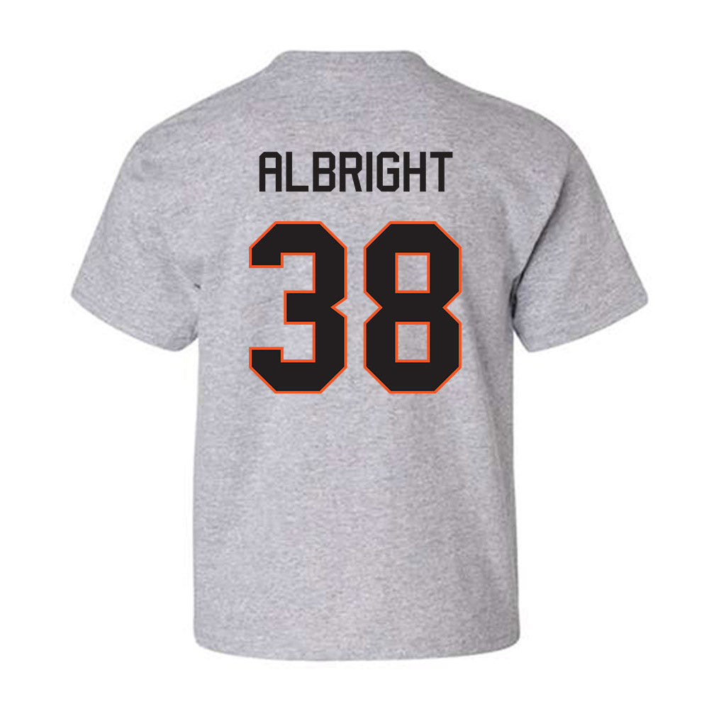 Oklahoma State - NCAA Baseball : Gaige Albright - Classic Shersey Youth T-Shirt-1