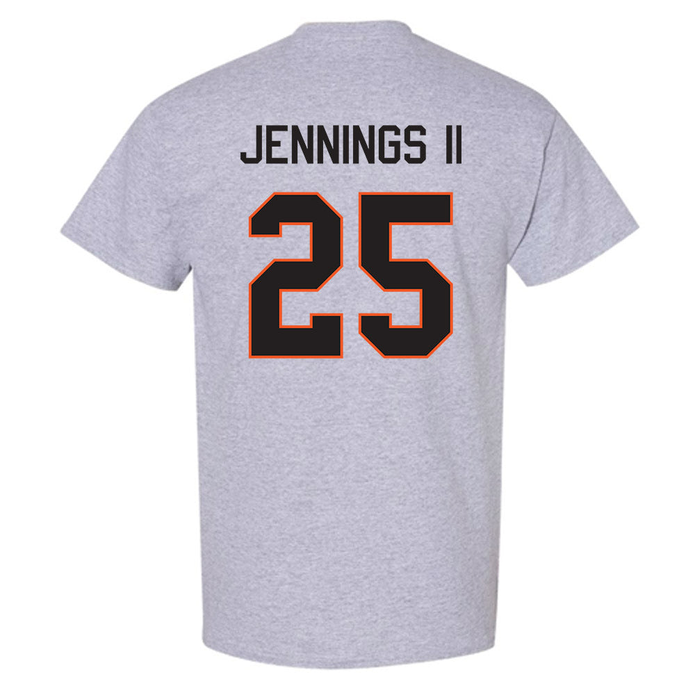 Oklahoma State - NCAA Men's Basketball : Robert Jennings II - Classic Shersey T-Shirt-1