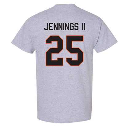 Oklahoma State - NCAA Men's Basketball : Robert Jennings II - Classic Shersey T-Shirt-1