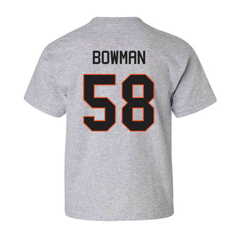 Oklahoma State - NCAA Football : Isaiah Bowman - Classic Shersey Youth T-Shirt-1