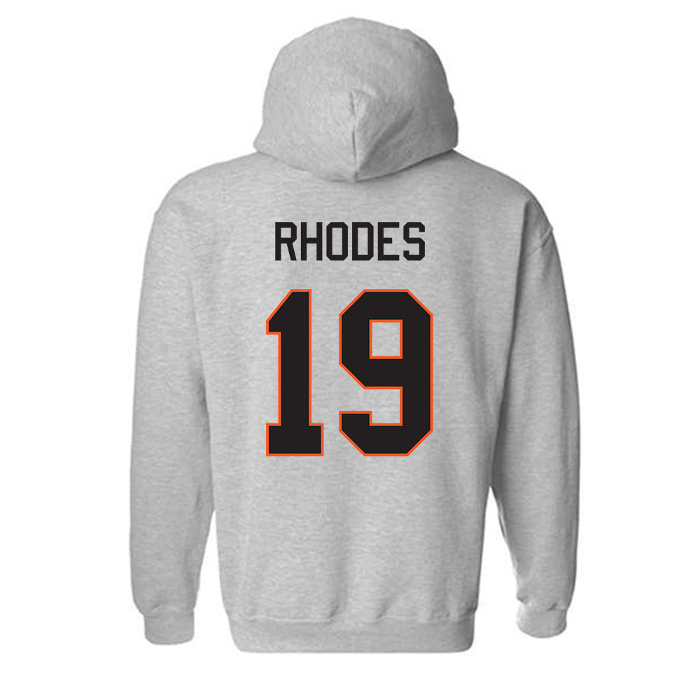 Oklahoma State - NCAA Baseball : Stormy Rhodes - Classic Shersey Hooded Sweatshirt-1