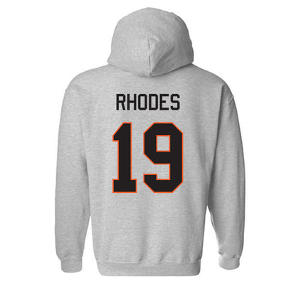 Oklahoma State - NCAA Baseball : Stormy Rhodes - Classic Shersey Hooded Sweatshirt-1