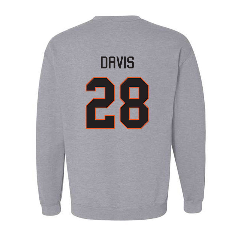 Oklahoma State - NCAA Football : Marrel Davis - Classic Shersey Crewneck Sweatshirt-1