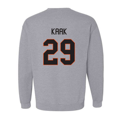 Oklahoma State - NCAA Football : Hudson Kaak - Classic Shersey Crewneck Sweatshirt-1
