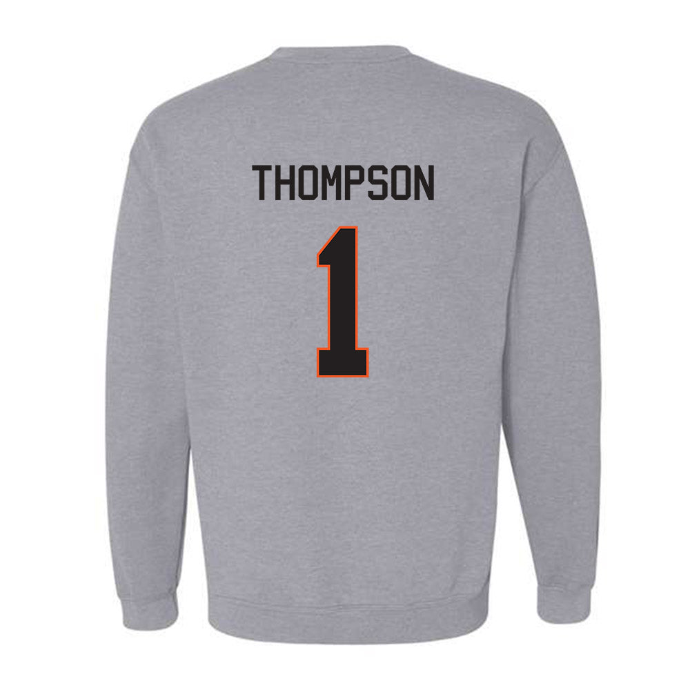 Oklahoma State - NCAA Baseball : Brock Thompson - Classic Shersey Crewneck Sweatshirt-1