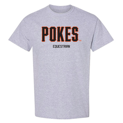 Oklahoma State - NCAA Equestrian : Colvin Hall - Classic Shersey T-Shirt-0