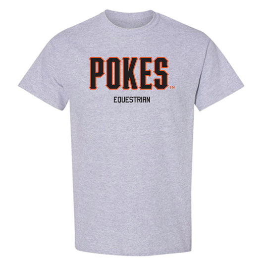 Oklahoma State - NCAA Equestrian : Abby Budd - Classic Shersey T-Shirt-0