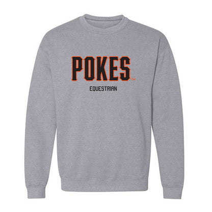 Oklahoma State - NCAA Equestrian : Colvin Hall - Classic Shersey Crewneck Sweatshirt-0