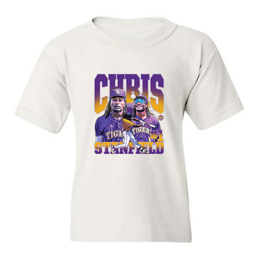 LSU - NCAA Baseball : Chris Stanfield - Youth T-Shirt-0