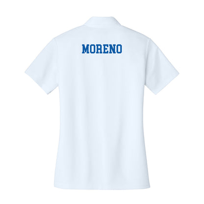 UNC Asheville - NCAA Men's Track & Field : Bennett Moreno - Women's Activewear Polo Shirt-1