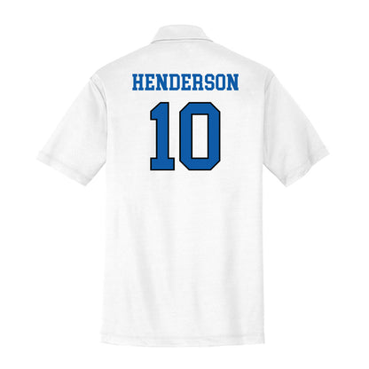 UNC Asheville - NCAA Women's Soccer : Emmie Henderson - Activewear Polo Shirt-1