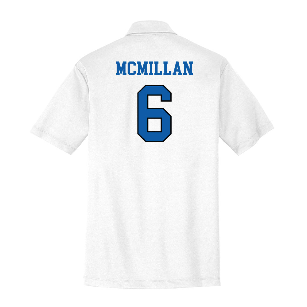 UNC Asheville - NCAA Women's Basketball : Kristen McMillan - Activewear Polo Shirt-1