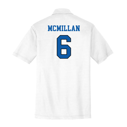 UNC Asheville - NCAA Women's Basketball : Kristen McMillan - Activewear Polo Shirt-1