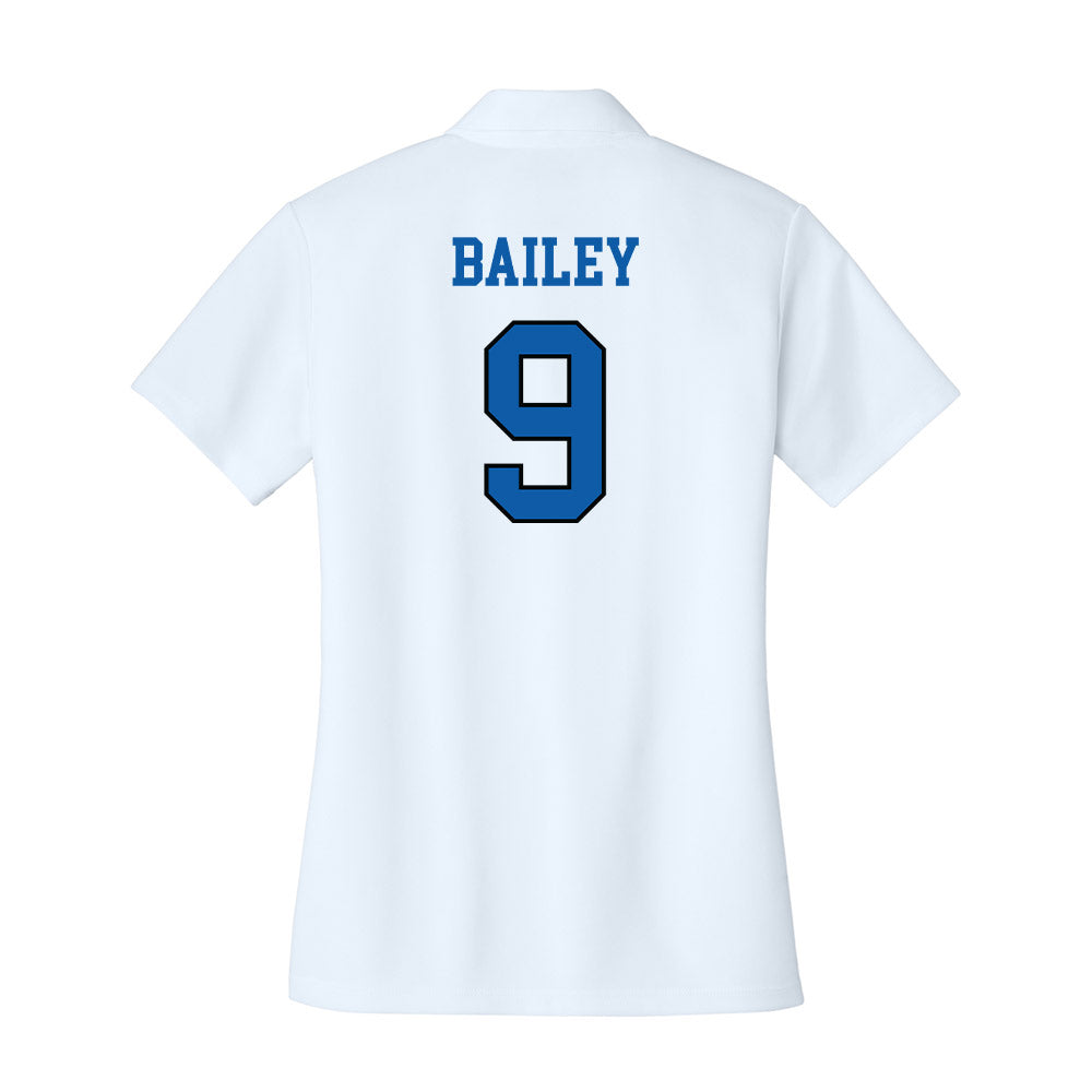 UNC Asheville - NCAA Men's Basketball : Ian Bailey - Women's Activewear Polo Shirt-1