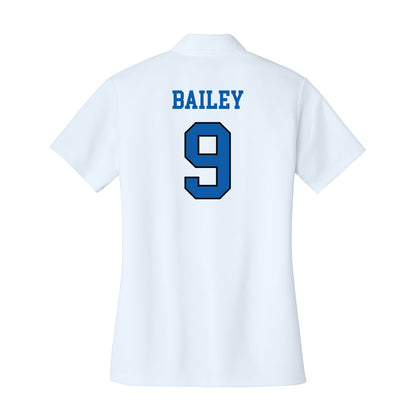 UNC Asheville - NCAA Men's Basketball : Ian Bailey - Women's Activewear Polo Shirt-1