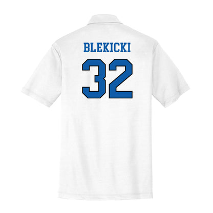 UNC Asheville - NCAA Women's Soccer : Georgia Blekicki - Activewear Polo Shirt-1