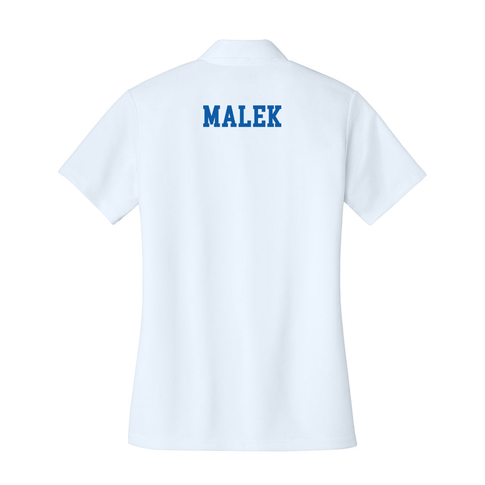 UNC Asheville - NCAA Men's Track & Field : Jan Malek - Women's Activewear Polo Shirt-1