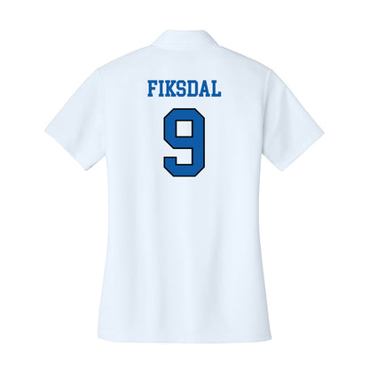 UNC Asheville - NCAA Men's Soccer : Brede Fiksdal - Women's Activewear Polo Shirt-1