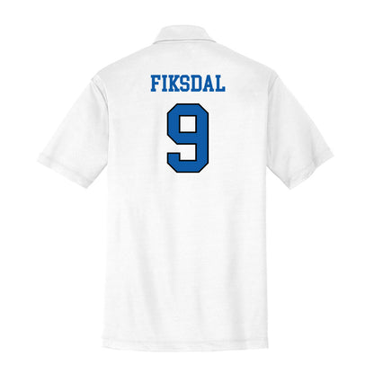 UNC Asheville - NCAA Men's Soccer : Brede Fiksdal - Activewear Polo Shirt-1