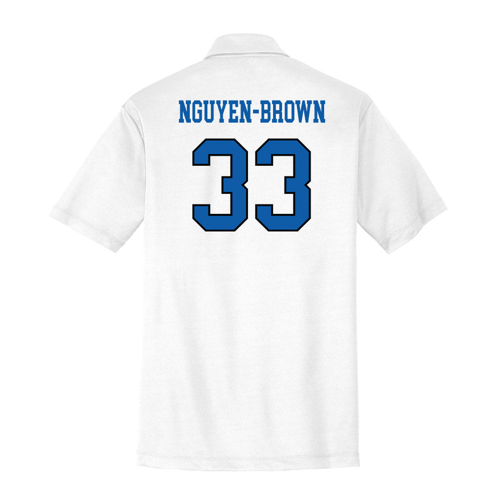 UNC Asheville - NCAA Baseball : Daylinh Nguyen-Brown - Activewear Polo Shirt-1