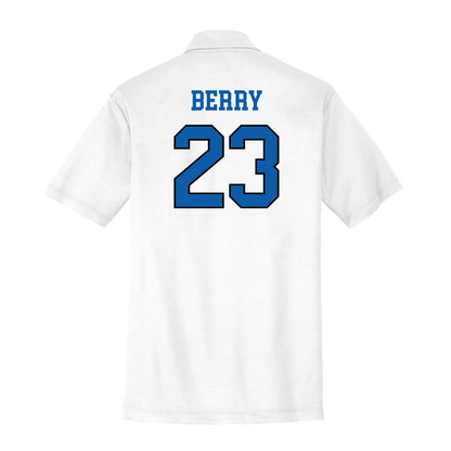 UNC Asheville - NCAA Women's Basketball : Tremiyah Berry - Activewear Polo Shirt-1