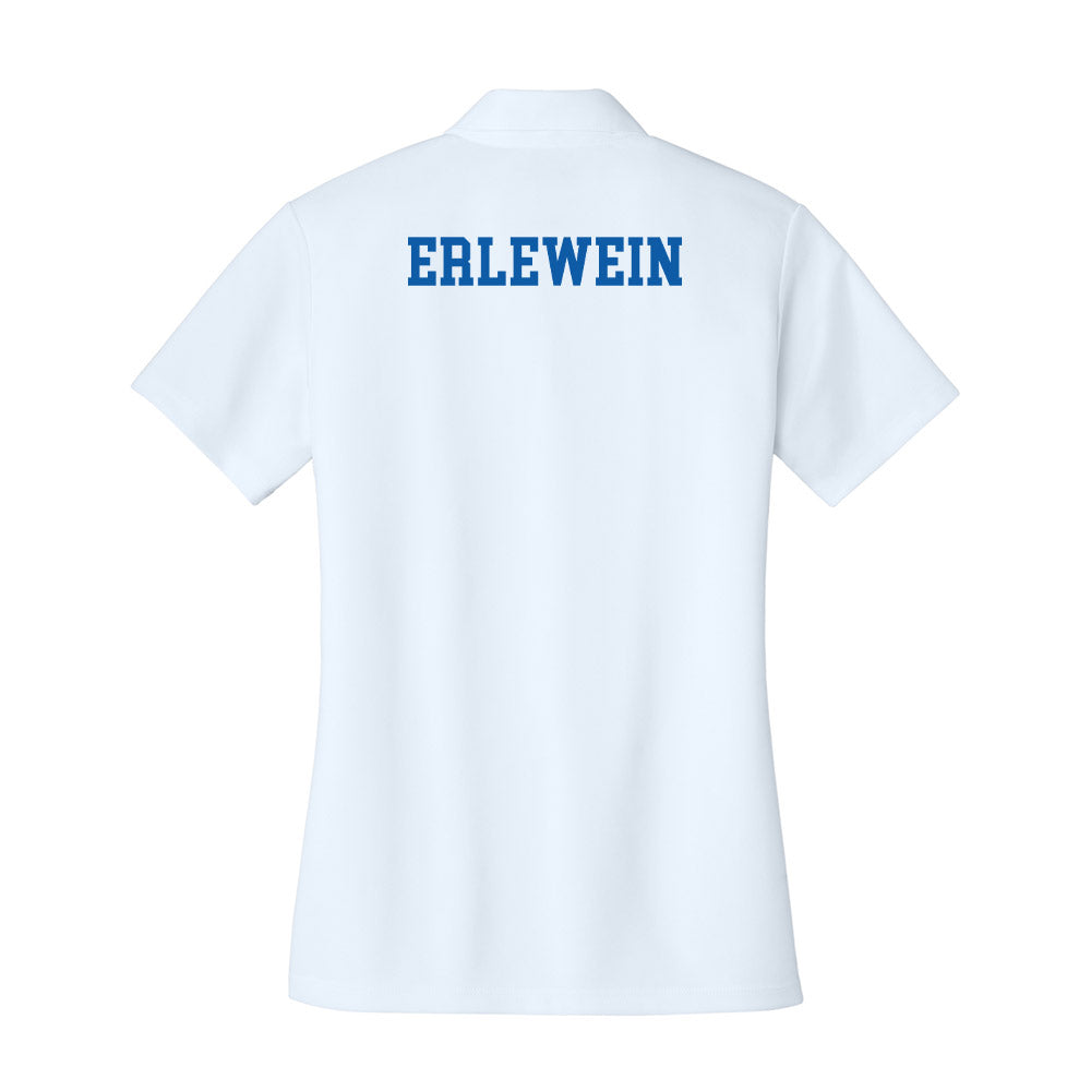 UNC Asheville - NCAA Men's Tennis : Tarek Erlewein - Women's Activewear Polo Shirt-1