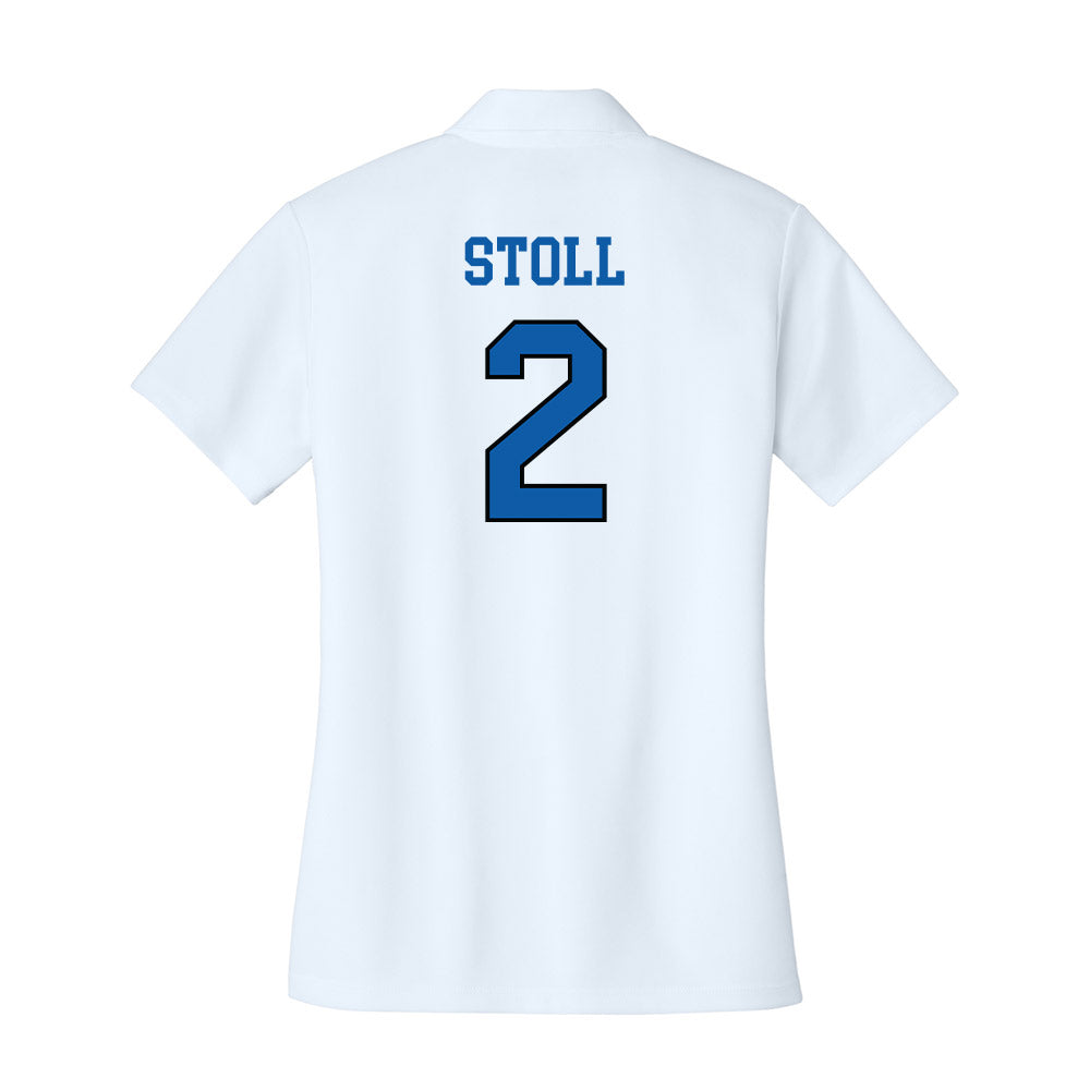 UNC Asheville - NCAA Women's Soccer : Campbell Stoll - Women's Activewear Polo Shirt-1