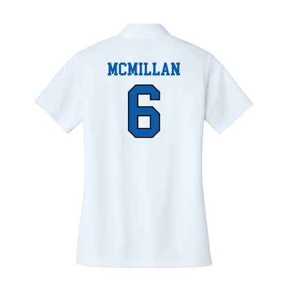 UNC Asheville - NCAA Women's Basketball : Kristen McMillan - Women's Activewear Polo Shirt-1