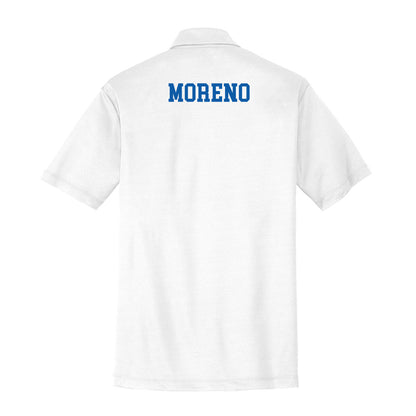 UNC Asheville - NCAA Men's Track & Field : Bennett Moreno - Activewear Polo Shirt-1