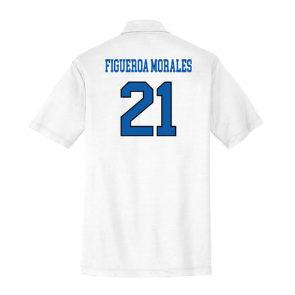 UNC Asheville - NCAA Men's Soccer : Emilio Figueroa Morales - Activewear Polo Shirt-1