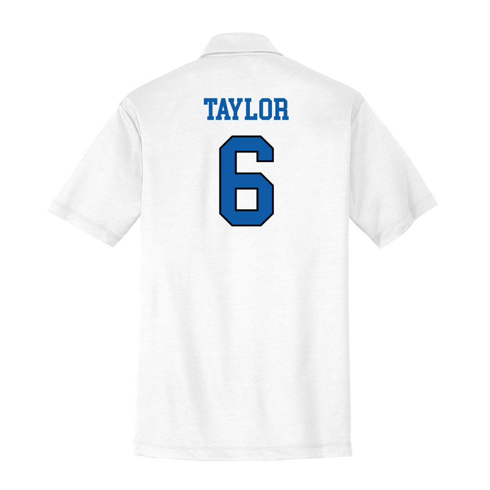 UNC Asheville - NCAA Men's Basketball : Kam Taylor - Activewear Polo Shirt-1