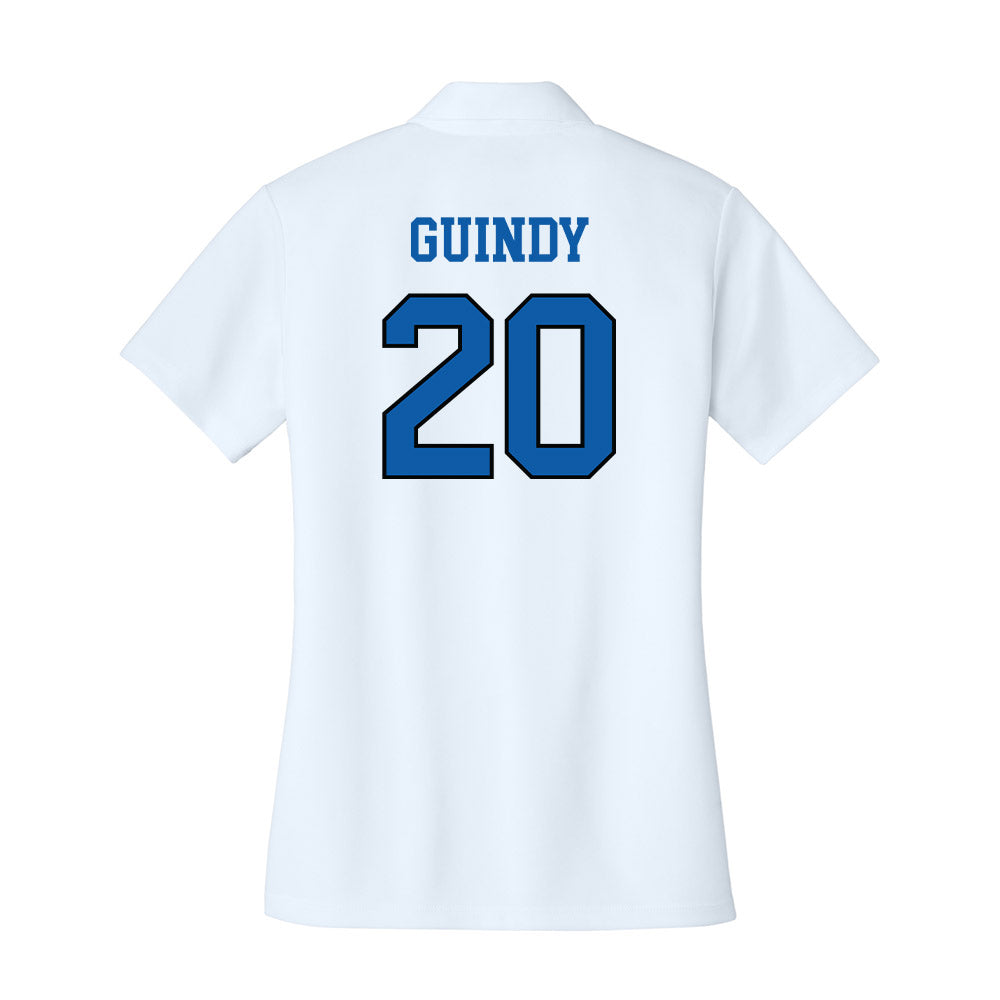 UNC Asheville - NCAA Men's Soccer : Zander Guindy - Women's Activewear Polo Shirt-1