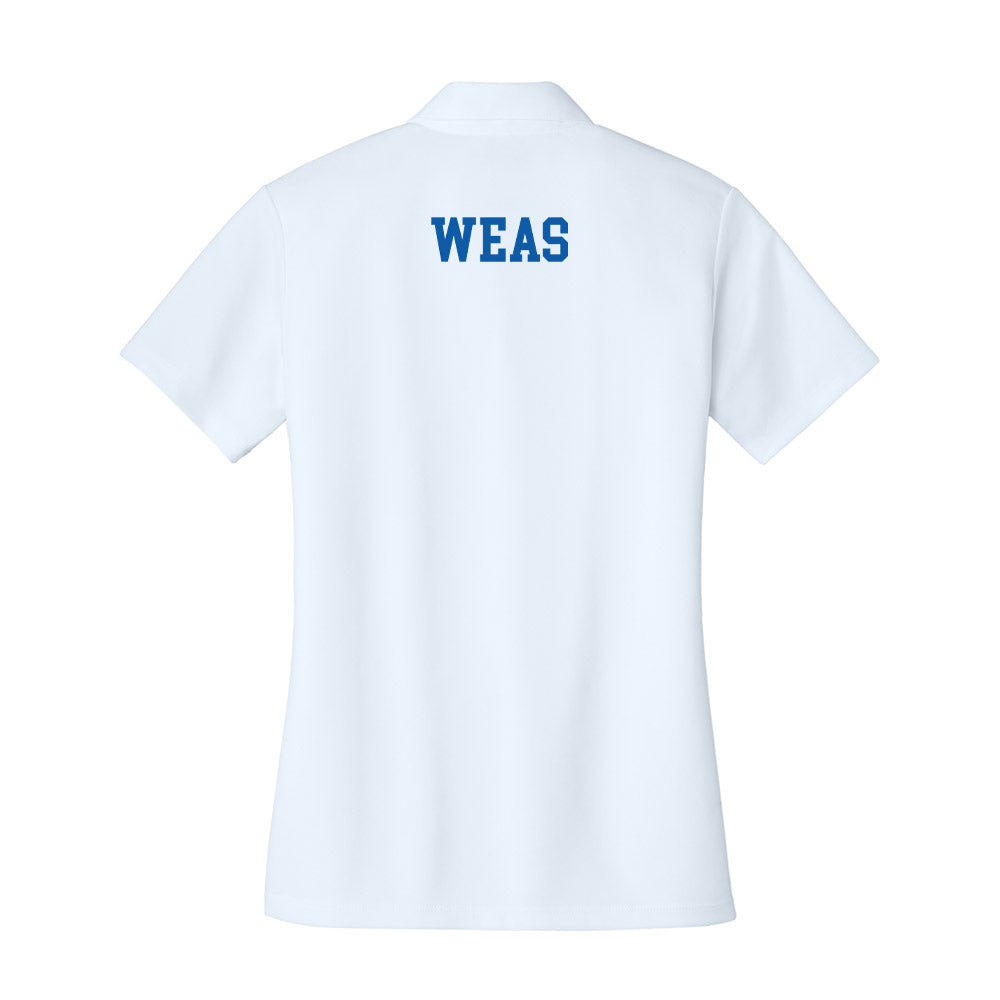 UNC Asheville - NCAA Men's Track & Field : Zac Weas - Women's Activewear Polo Shirt-1