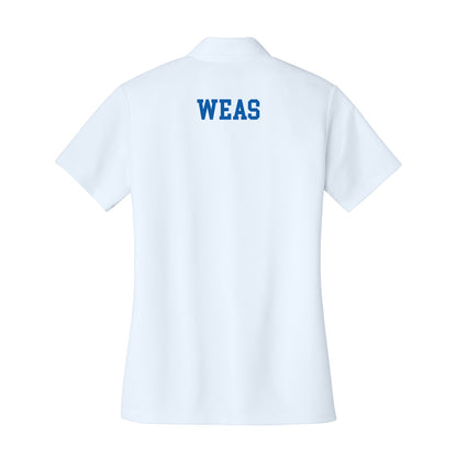 UNC Asheville - NCAA Men's Track & Field : Zac Weas - Women's Activewear Polo Shirt-1