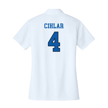 UNC Asheville - NCAA Women's Soccer : Makayla Cihlar - Women's Activewear Polo Shirt-1