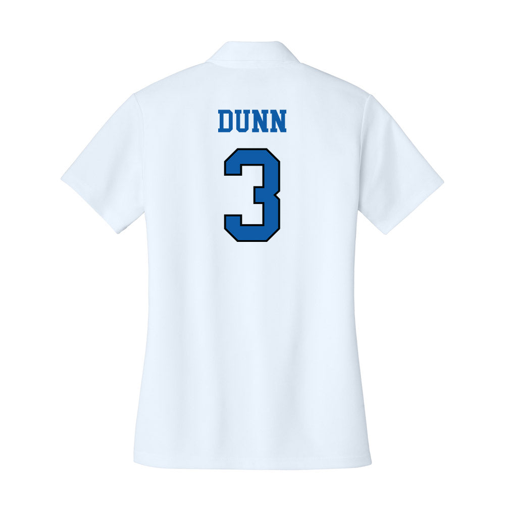 UNC Asheville - NCAA Men's Basketball : Khayri Dunn - Women's Activewear Polo Shirt-1