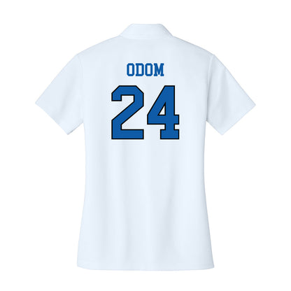 UNC Asheville - NCAA Women's Basketball : Clementina Odom - Women's Activewear Polo Shirt-1