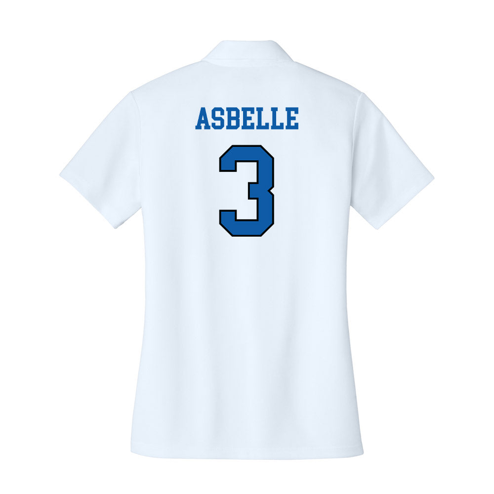 UNC Asheville - NCAA Women's Basketball : Niyonna Asbelle - Women's Activewear Polo Shirt-1