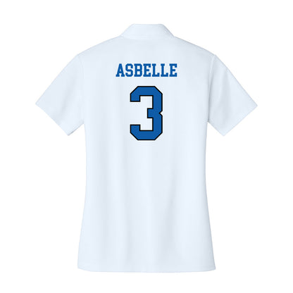 UNC Asheville - NCAA Women's Basketball : Niyonna Asbelle - Women's Activewear Polo Shirt-1