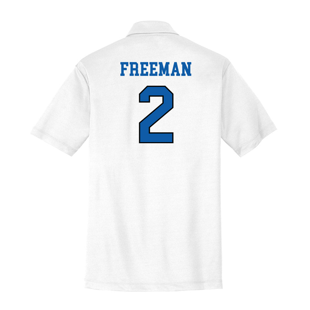 UNC Asheville - NCAA Women's Basketball : Jamaria Freeman - Activewear Polo Shirt-1