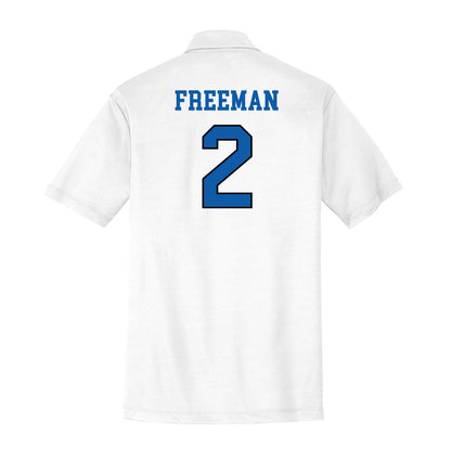 UNC Asheville - NCAA Women's Basketball : Jamaria Freeman - Activewear Polo Shirt-1