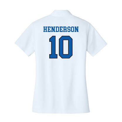 UNC Asheville - NCAA Women's Soccer : Emmie Henderson - Women's Activewear Polo Shirt-1