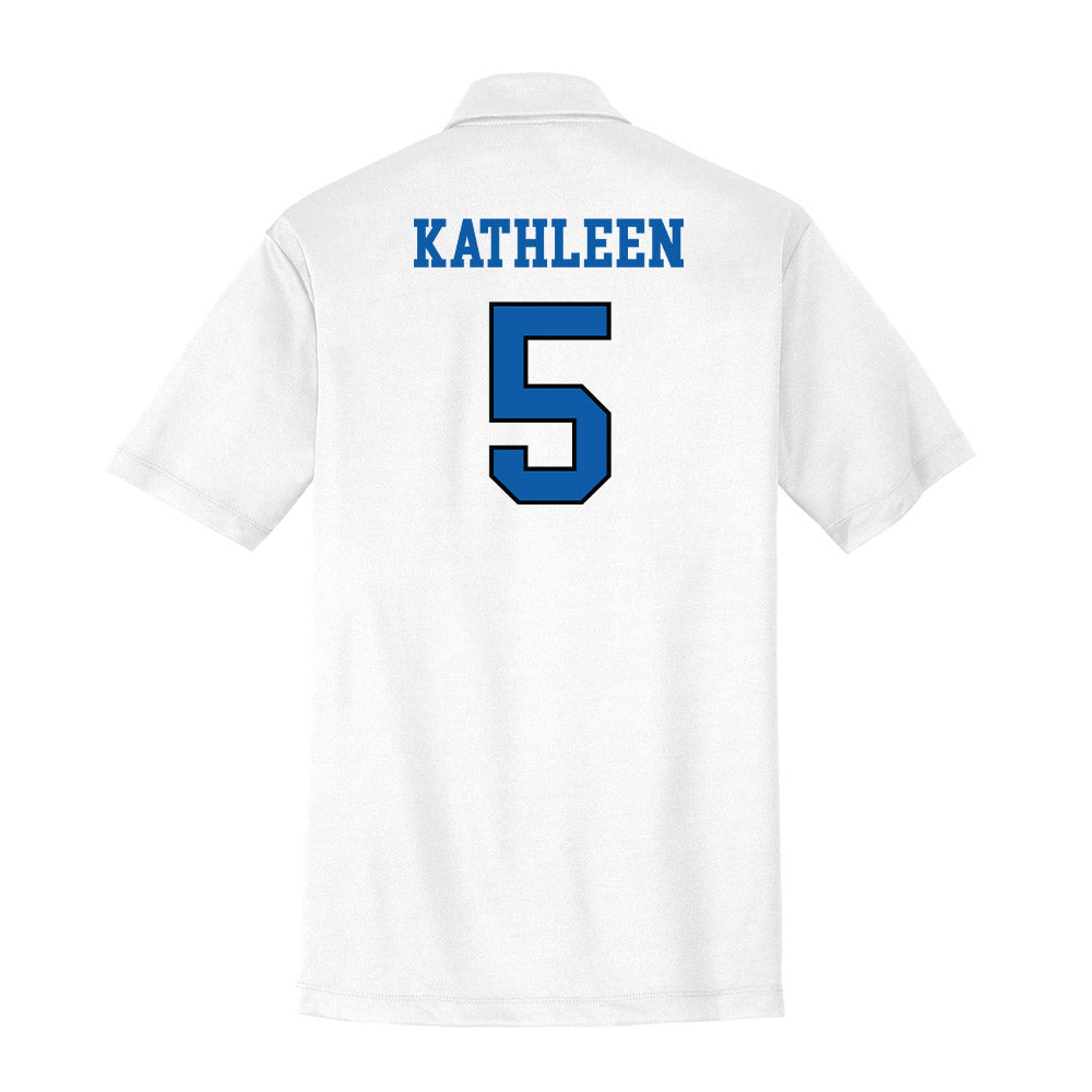 UNC Asheville - NCAA Women's Soccer : Doane Kathleen - Activewear Polo Shirt-1