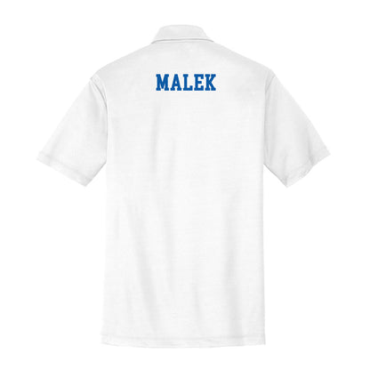 UNC Asheville - NCAA Men's Track & Field : Jan Malek - Activewear Polo Shirt-1